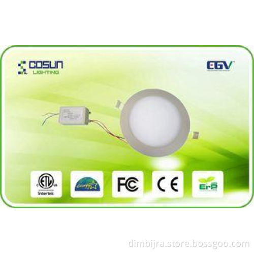 425LM 3500k - 6500k Recessed 3 inch Dimmable LED Downlights